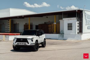 Lexus GX 550 Custom Wheels - HF6-4 by Vossen - Gloss Black